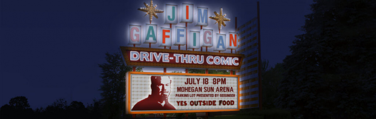 Enter to Win a Ticket to see Jim Gaffigan: Drive-Thru Comic